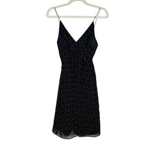 NEW Seduce Black‎ Green Slip Dress Size 6